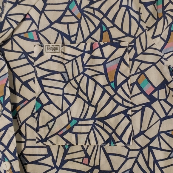 Vintage Button Down Top - Picture 3 of 6